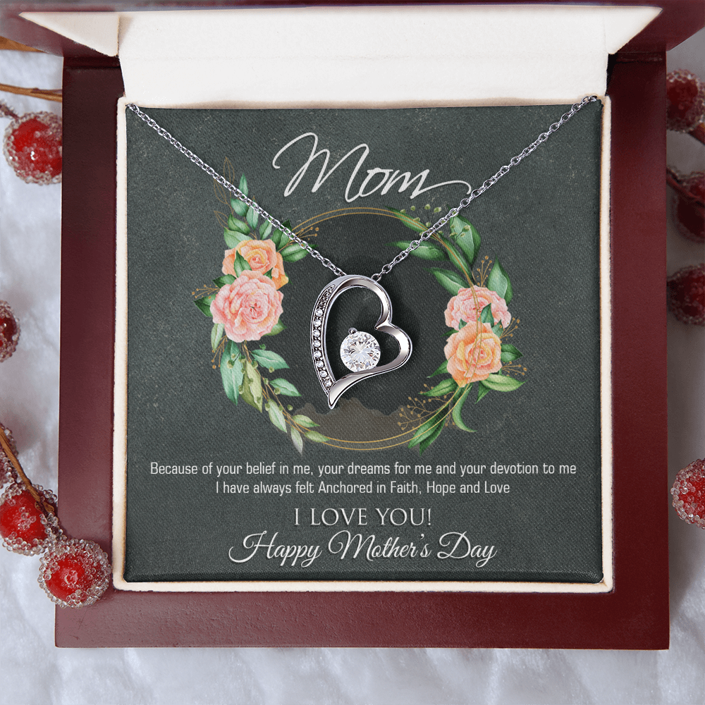 Mother's Day Gift from Son. Necklace with message card.Elegant Mothers Day Gifts for Mom, Grandma, Mother-in-Law, Wife, or Life Partner - Thoughtful Gifts for Mom from Daughter, Son, Daughter-in-Law, Son-in-Law, that says all you want to say.