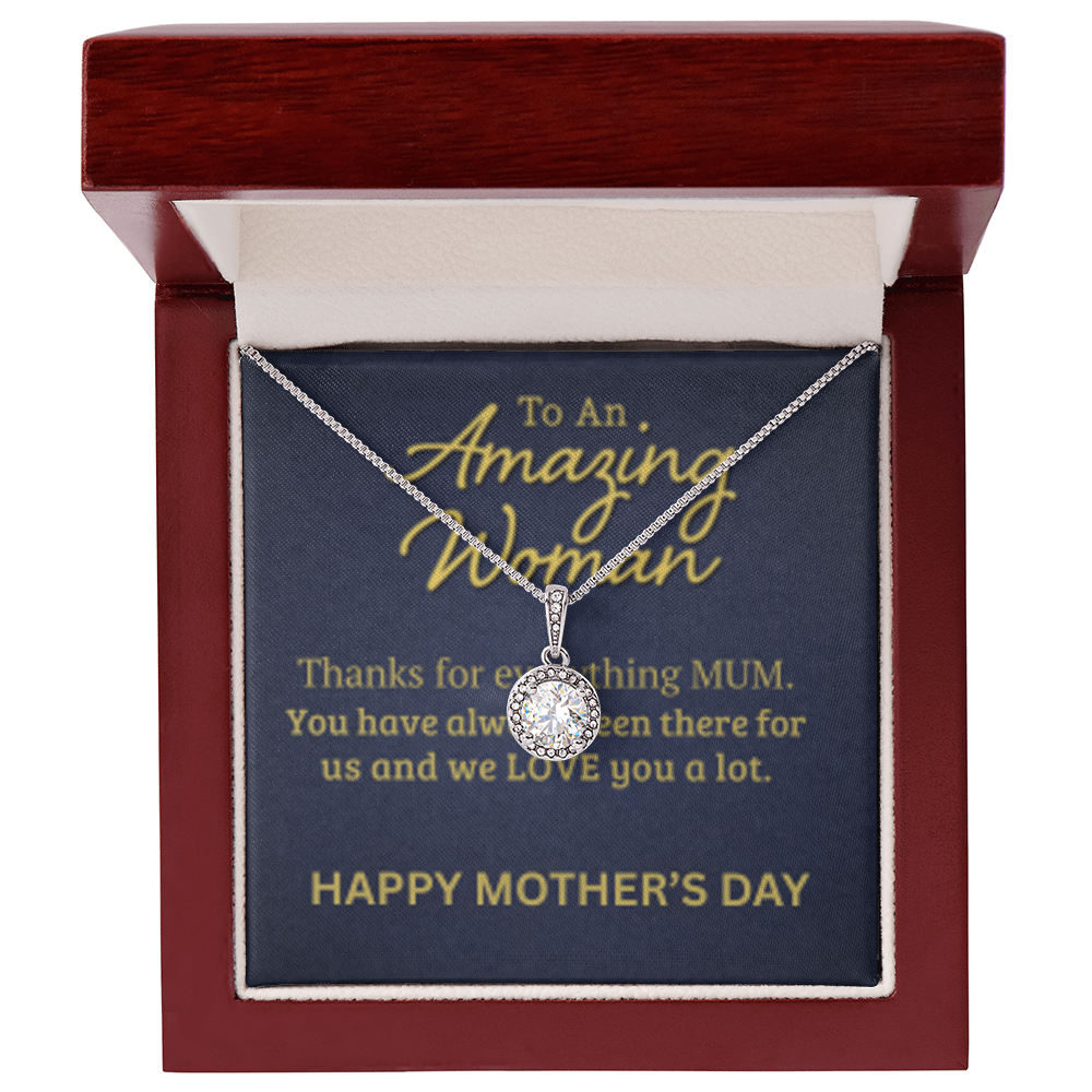 Amazing Woman. Elegant Mothers Day Gifts for Mom, Grandma, Mother-in-Law, Wife, or Life Partner - Thoughtful Gifts for Mom from Daughter, Son, Daughter-in-Law, Son-in-Law,