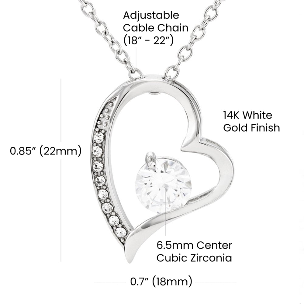 Mother's Day Gift from Son. Necklace with message card.Elegant Mothers Day Gifts for Mom, Grandma, Mother-in-Law, Wife, or Life Partner - Thoughtful Gifts for Mom from Daughter, Son, Daughter-in-Law, Son-in-Law, that says all you want to say.