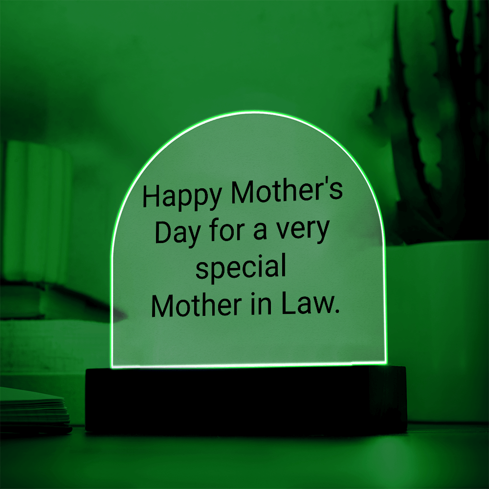 Mother's day gift for a very special Mother in Law.Elegant Mothers Day Gifts for Mom, Grandma, Mother-in-Law, Wife, or Life Partner - Thoughtful Gifts for Mom from Daughter, Son, Daughter-in-Law, Son-in-Law,
