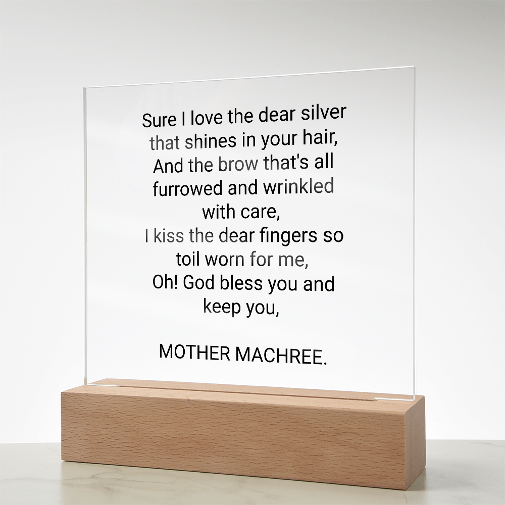 A special mothers day gift for a special Irish American mother .Elegant Mothers Day Gifts for Mom, Grandma, Mother-in-Law, Wife, or Life Partner - Thoughtful Gifts for Mom from Daughter, Son, Daughter-in-Law, Son-in-Law,
