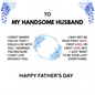 Fathers day gift for my husband