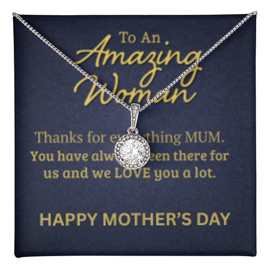 Amazing Woman. Elegant Mothers Day Gifts for Mom, Grandma, Mother-in-Law, Wife, or Life Partner - Thoughtful Gifts for Mom from Daughter, Son, Daughter-in-Law, Son-in-Law,