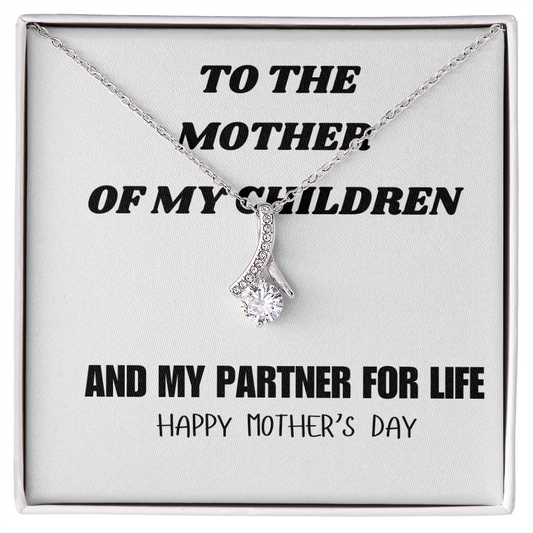 To the mother of my children,Elegant Mothers Day Gifts for Mom, Grandma, Mother-in-Law, Wife, or Life Partner - Thoughtful Gifts for Mom from Daughter, Son, Daughter-in-Law, Son-in-Law,