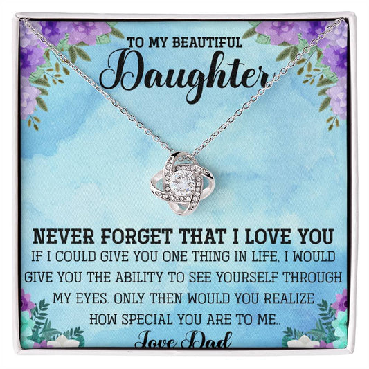 To My Beautiful Daughter