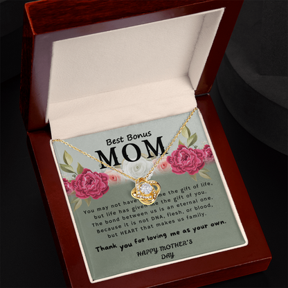 Best Bonus Mom.Elegant Mothers Day Gifts for Mom, Grandma, Mother-in-Law, Wife, or Life Partner - Thoughtful Gifts for Mom from Daughter, Son, Daughter-in-Law, Son-in-Law,
