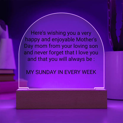 Mothers Day gift from a very loving son.Elegant Mothers Day Gifts for Mom, Grandma, Mother-in-Law, Wife, or Life Partner - Thoughtful Gifts for Mom from Daughter, Son, Daughter-in-Law, Son-in-Law,
