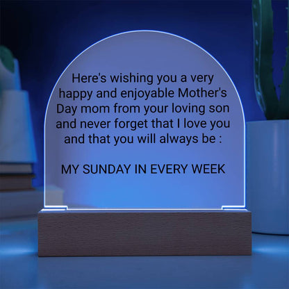 Mothers Day gift from a very loving son.Elegant Mothers Day Gifts for Mom, Grandma, Mother-in-Law, Wife, or Life Partner - Thoughtful Gifts for Mom from Daughter, Son, Daughter-in-Law, Son-in-Law,